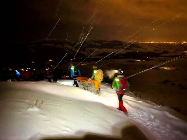 Rescue at the M Trail